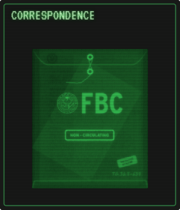 correspondence folder
